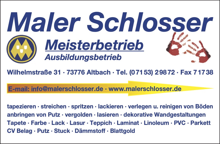 Maler Schlosser